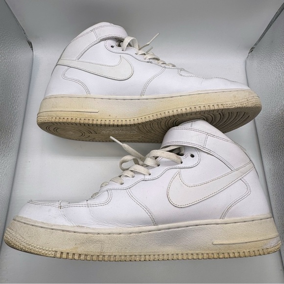 Nike Air Force 1 High Top Sneakers White - Picture 4 of 8